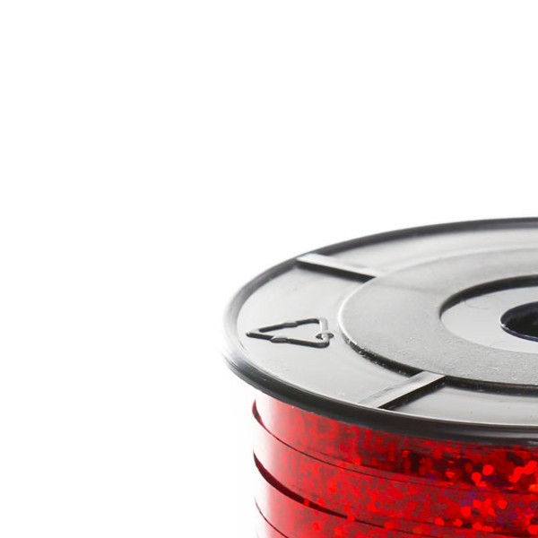 LISTON CURLING 1 HOLOG. ROJO COLOR-S 100M. C.48